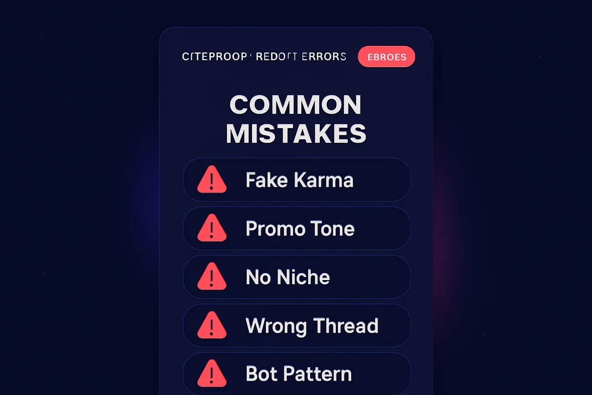 Why Reddit Owns 40% of AI Citations — B2B Playbook for 2026 — gli errori comuni
